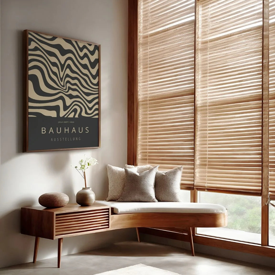 Bauhaus Olas Póster