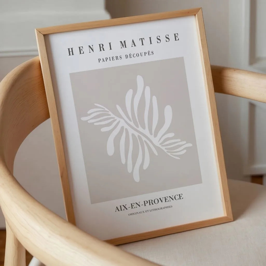 Matisse Beige Armonía Póster