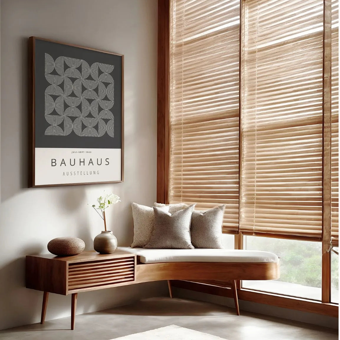 Bauhaus Blanco Póster