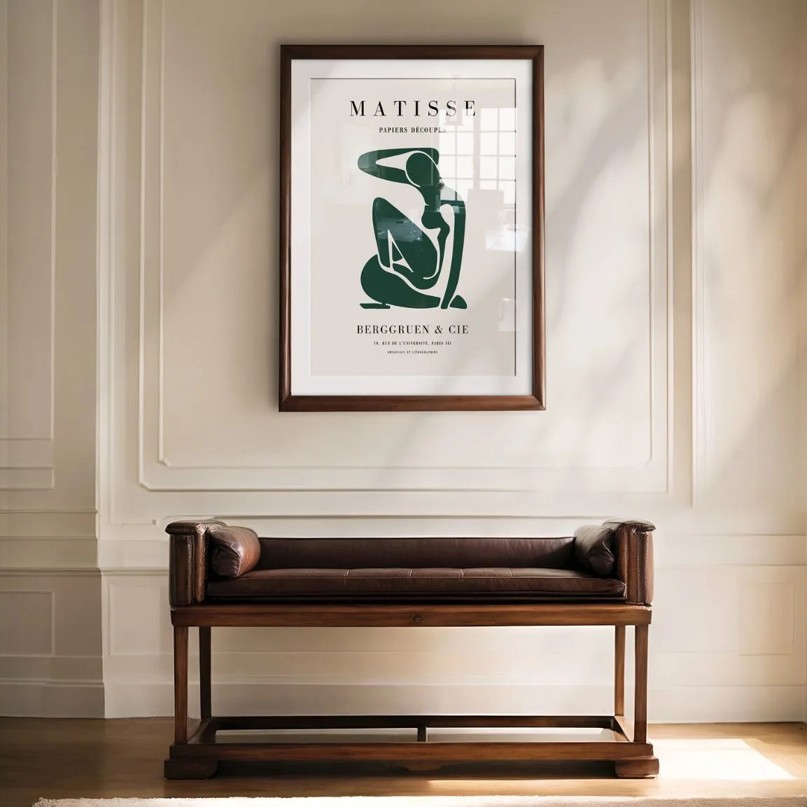 Matisse Póster - Mujer Verde