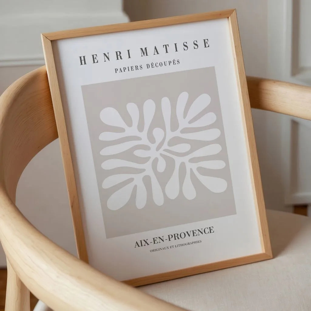 Matisse Beige Sereno Póster
