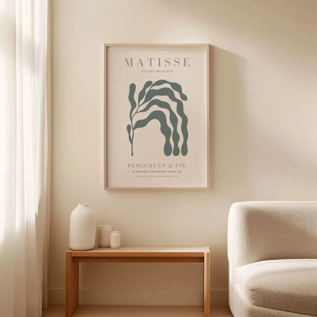 Henri Matisse Hoja Verde Póster