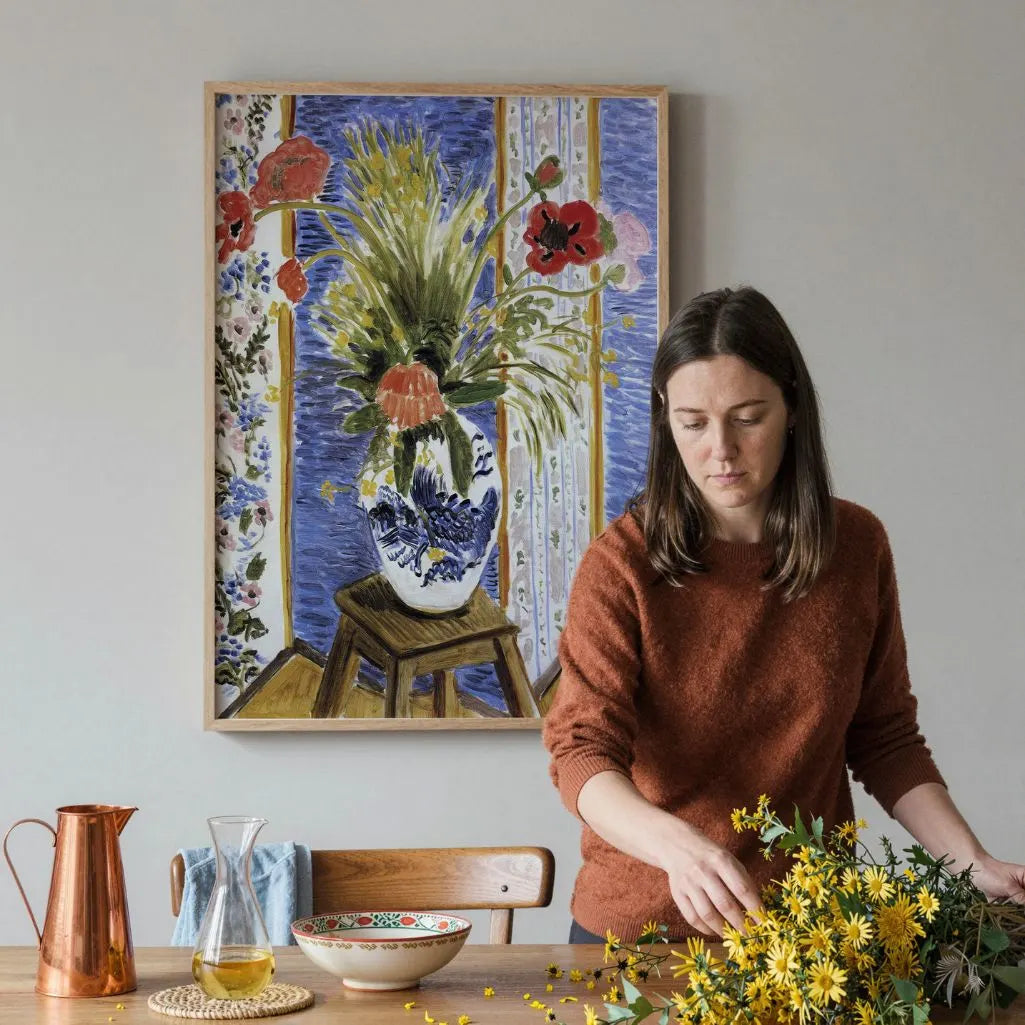 Henri Matisse Póster – Naturaleza muerta con gallo