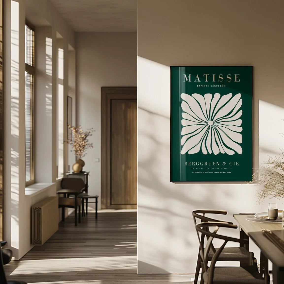 Matisse Póster - Flor Verde