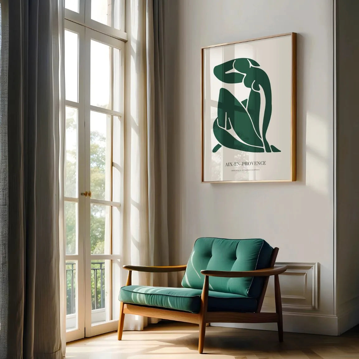 Matisse Póster - Desnudo Verde