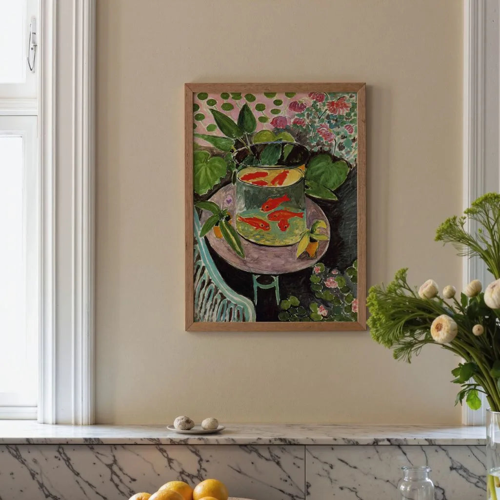 Henri Matisse Póster – Peces rojos 1912