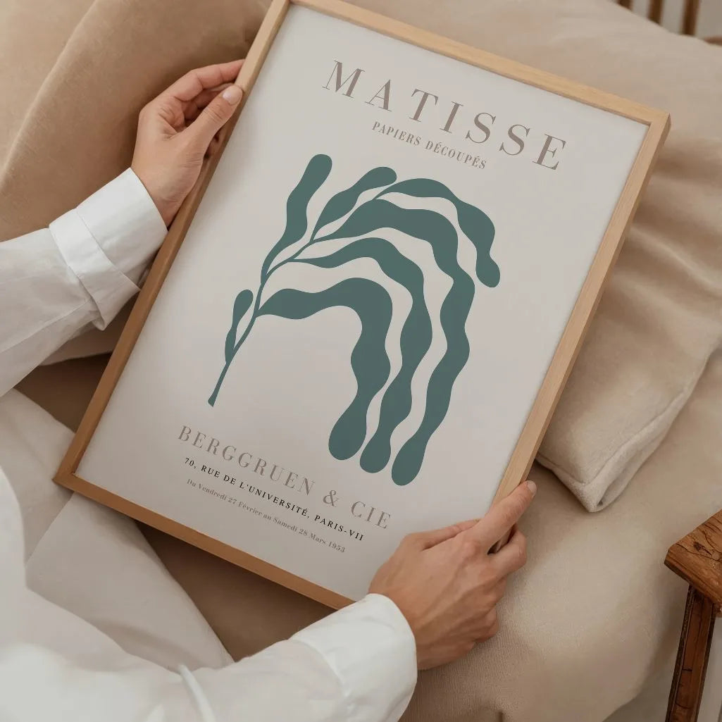 Henri Matisse Hoja Verde Póster