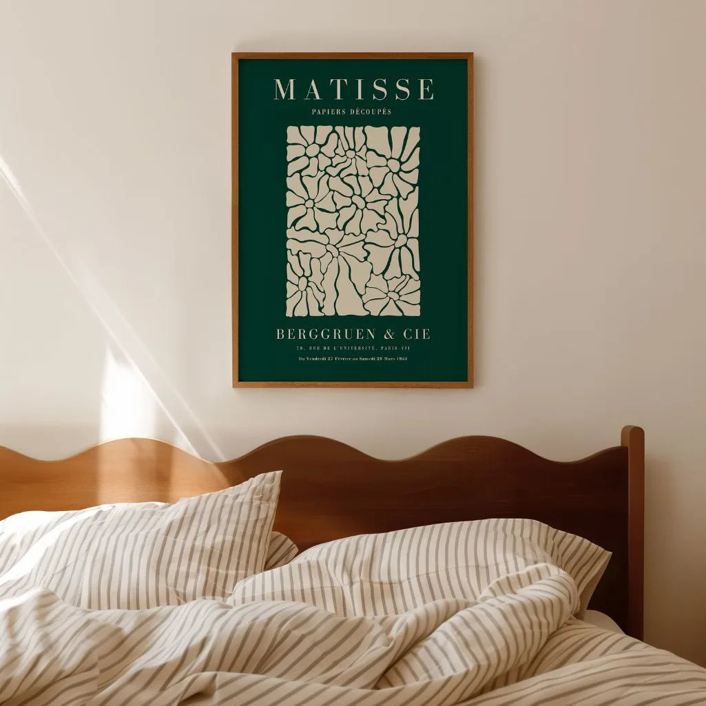 Henri Matisse Formas Verdes Póster