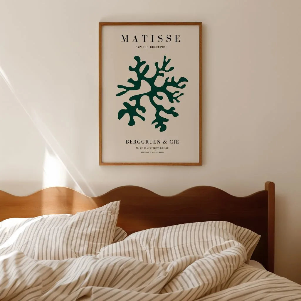 Henri Matisse Coral Verde Póster