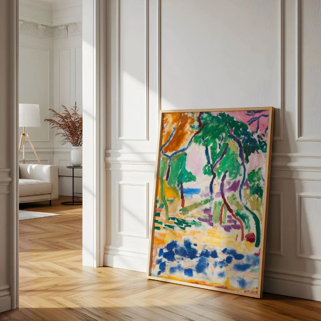 Henri Matisse Póster – Paisaje cerca de Collioure