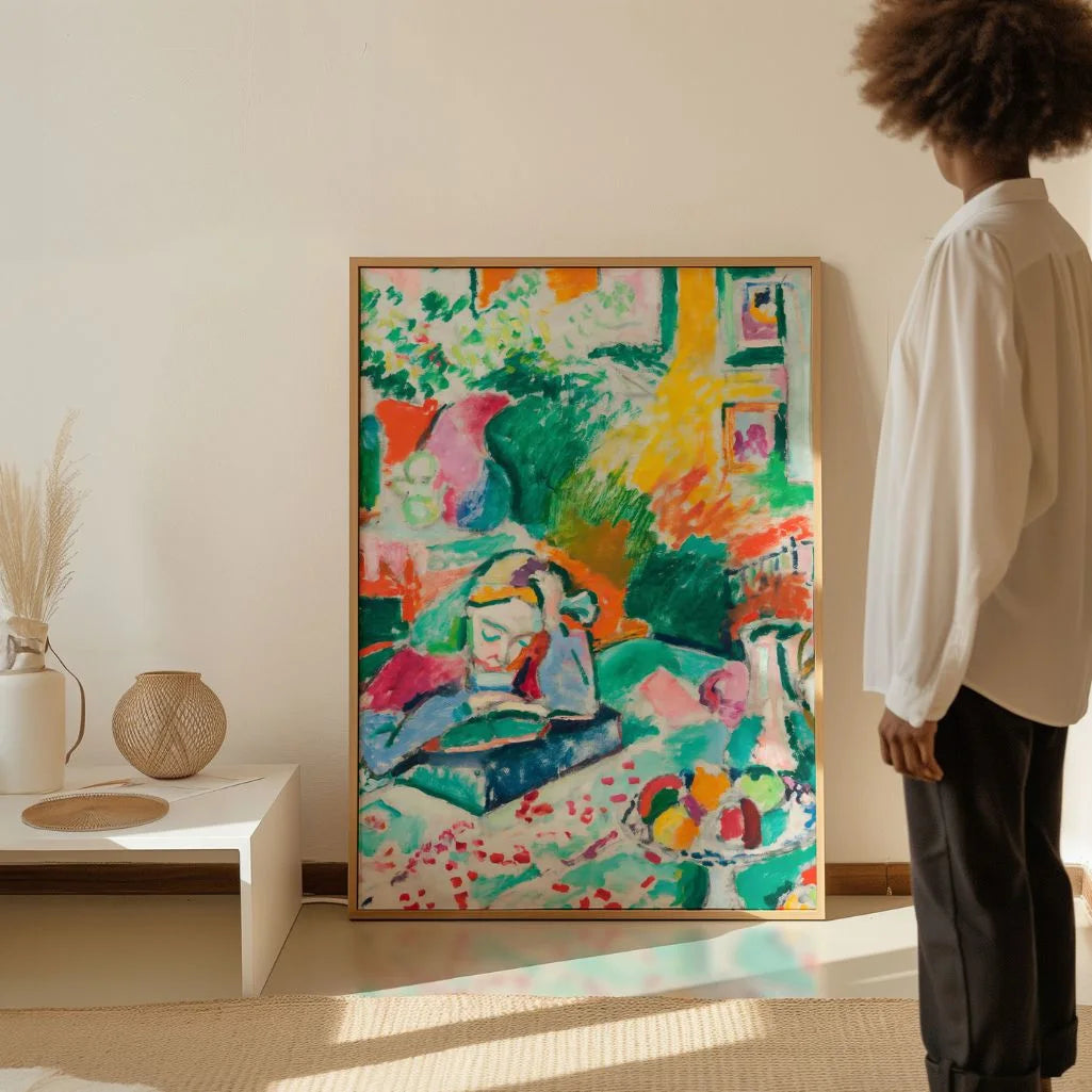 Henri Matisse Póster – Niña leyendo