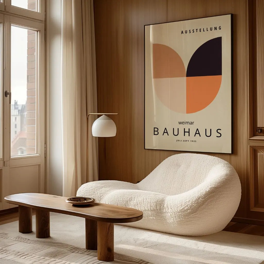 Bauhaus Weimar Cálido Póster