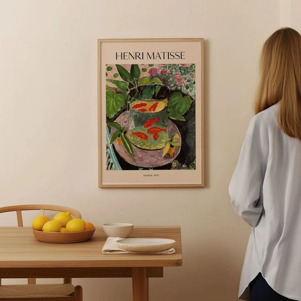 Henri Matisse Póster – Peces rojos