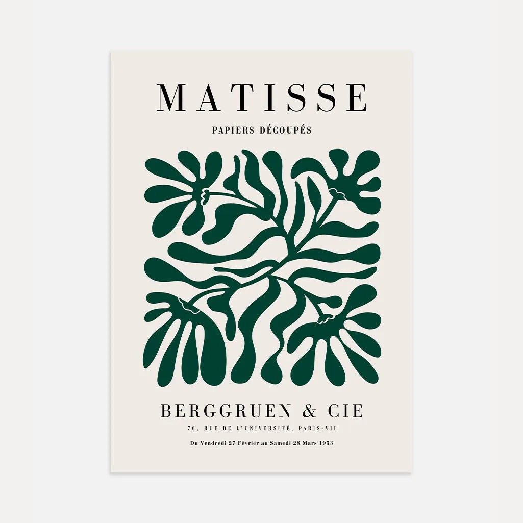 Henri Matisse Verde Póster