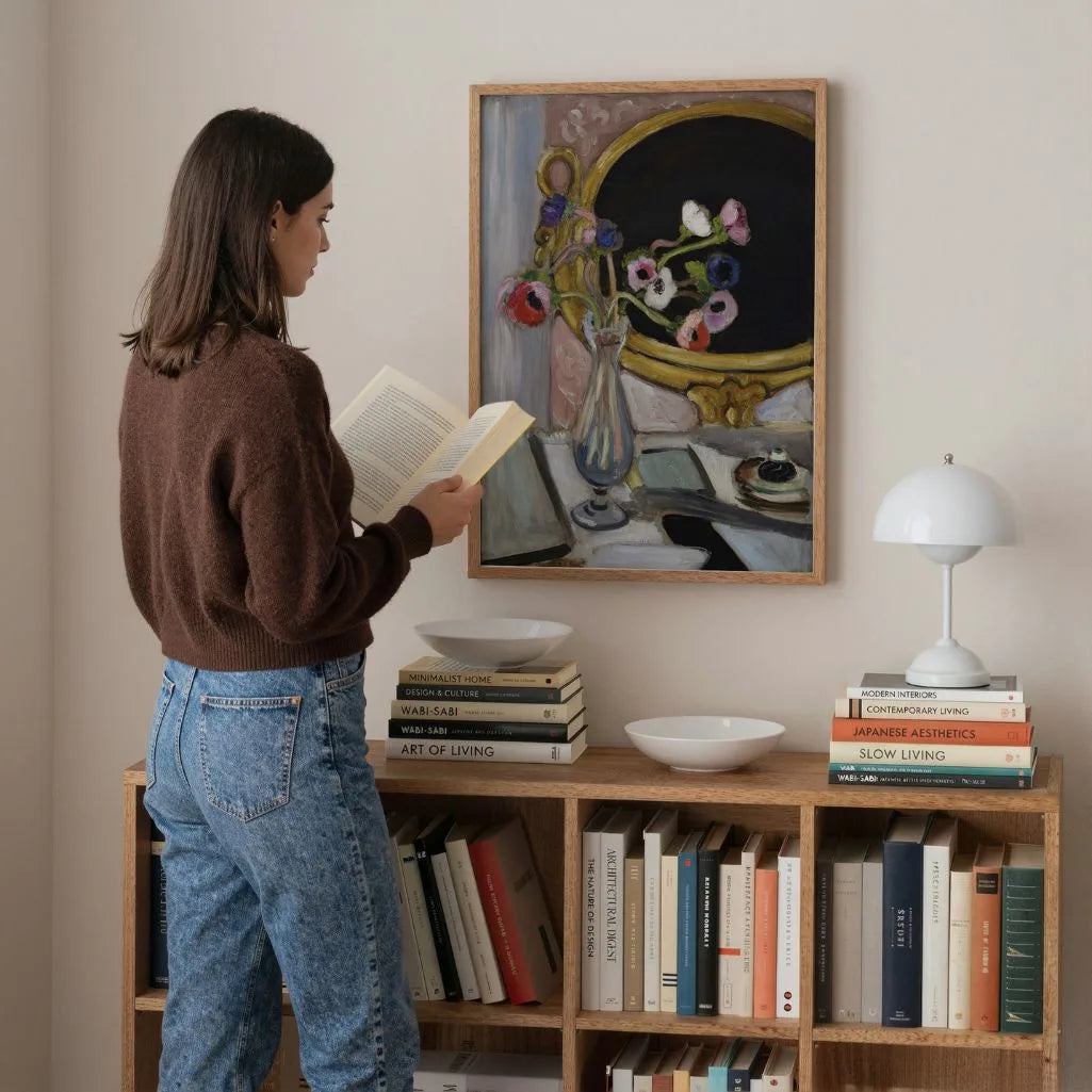 Henri Matisse Póster – Anémonas en un jarrón