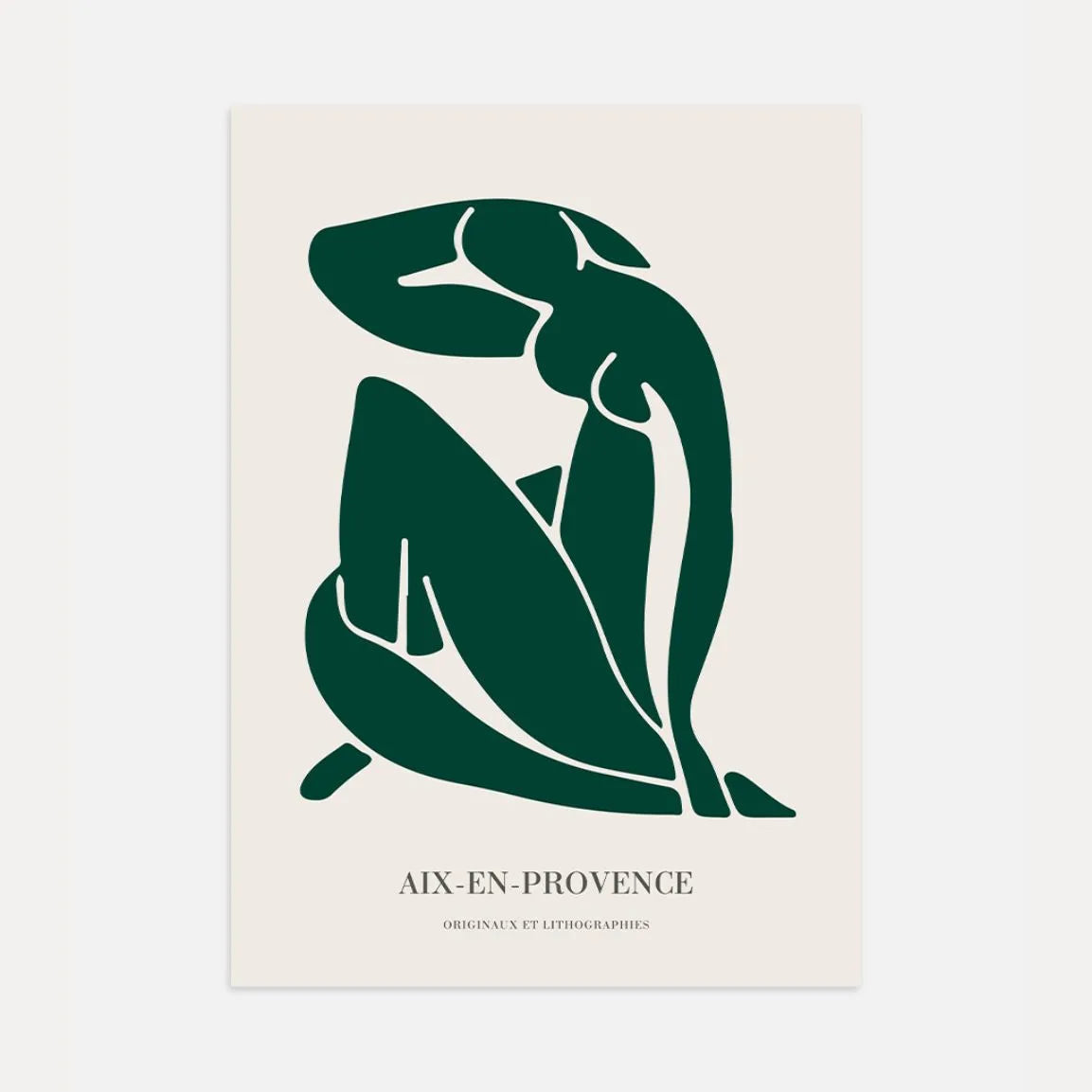 Matisse Póster - Desnudo Verde