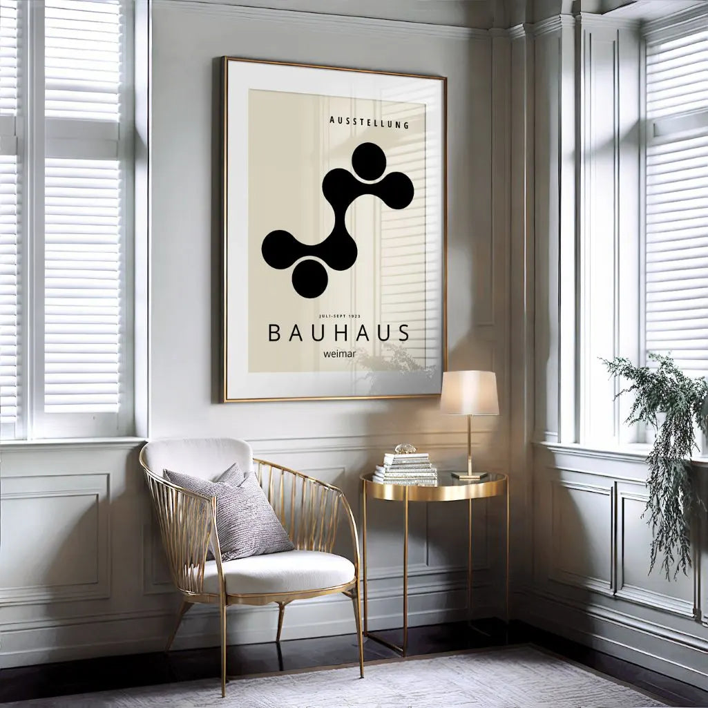 Bauhaus Conexiones Orgánicas Póster