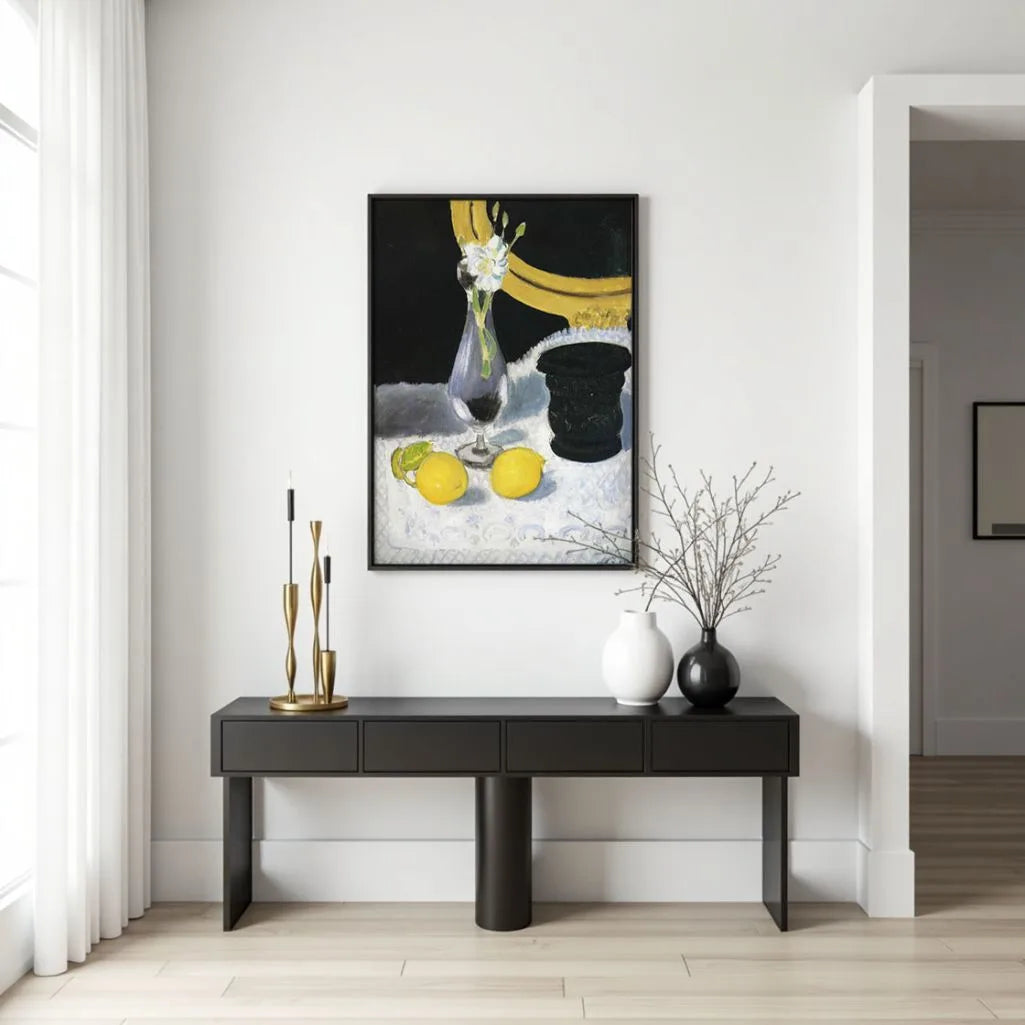 Henri Matisse Póster – Naturaleza muerta con limones