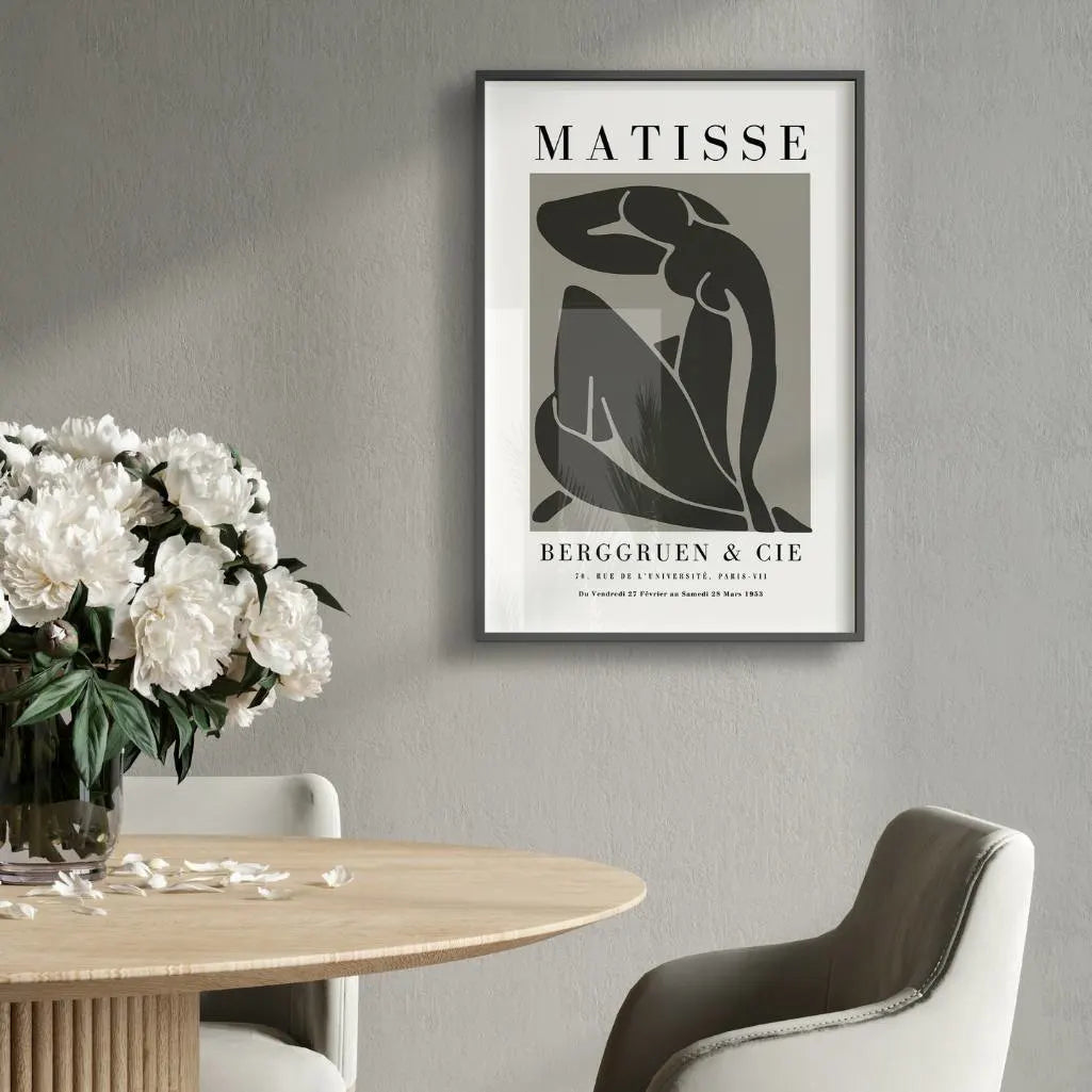 Henri Matisse – Póster Mujer Desnuda Gris
