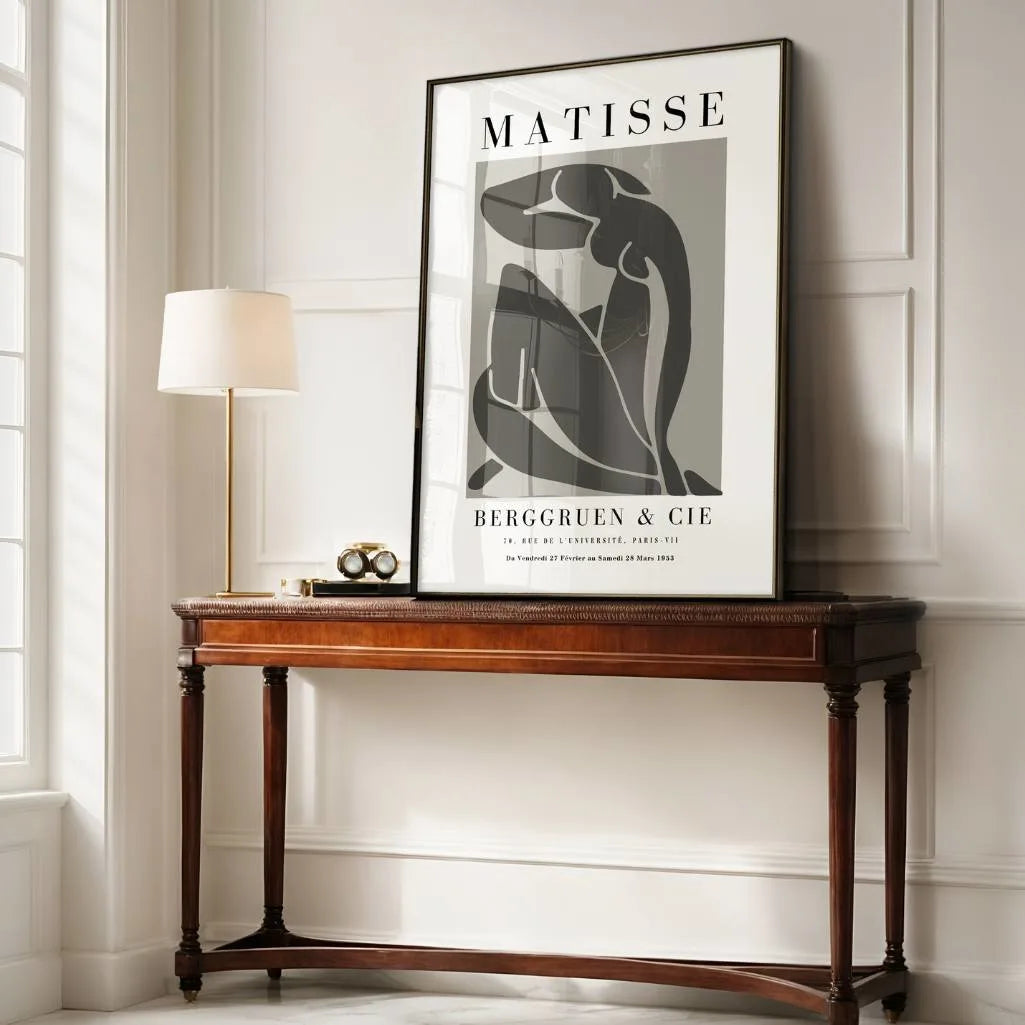 Henri Matisse – Póster Mujer Desnuda Gris