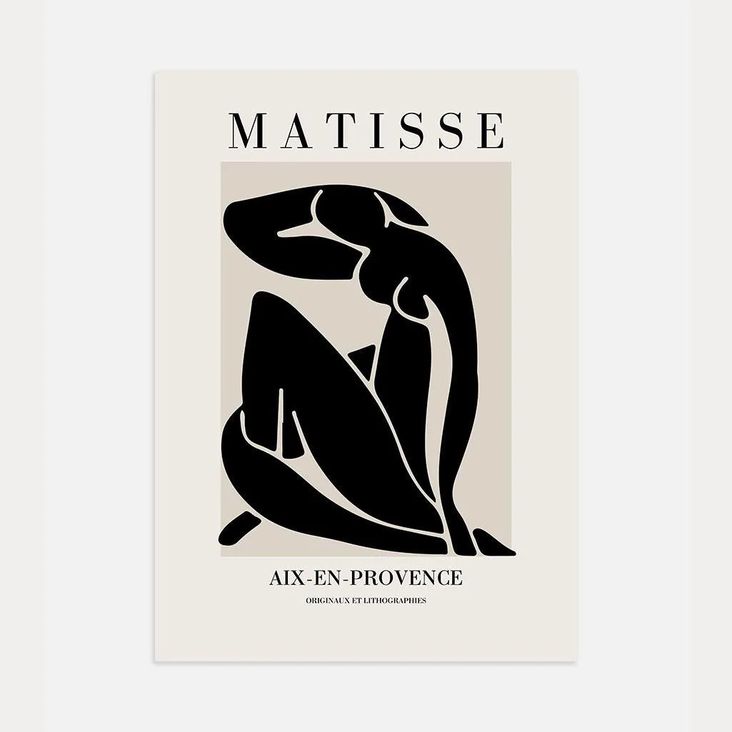 Henri Matisse – Póster Nu Bleu Desnudo