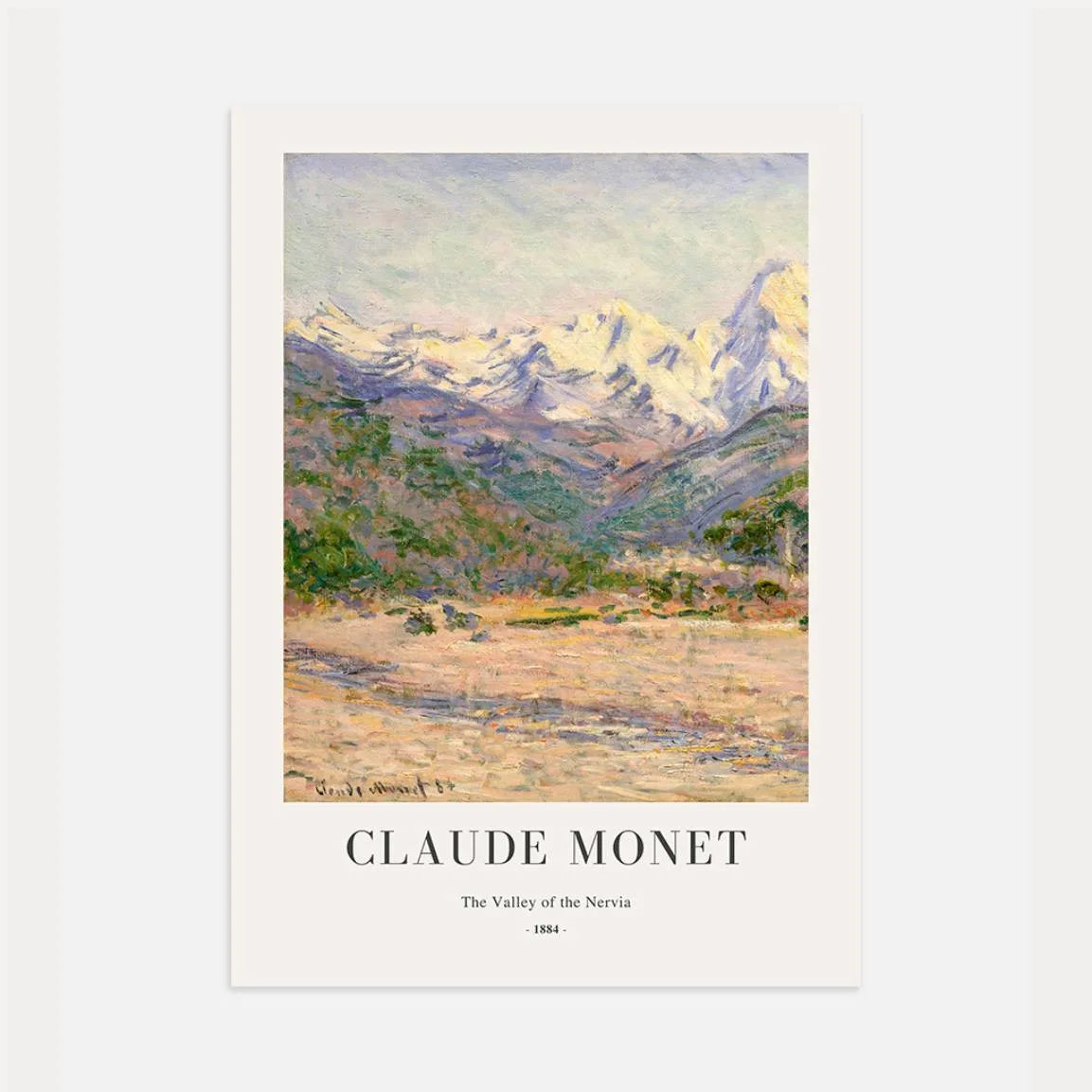 Monet Póster Paisaje
