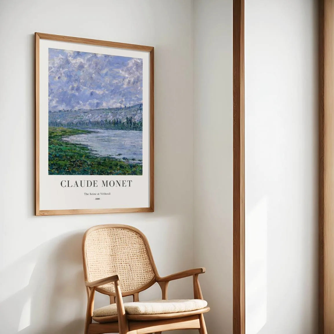 Póster Claude Monet – El Sena en Vétheuil