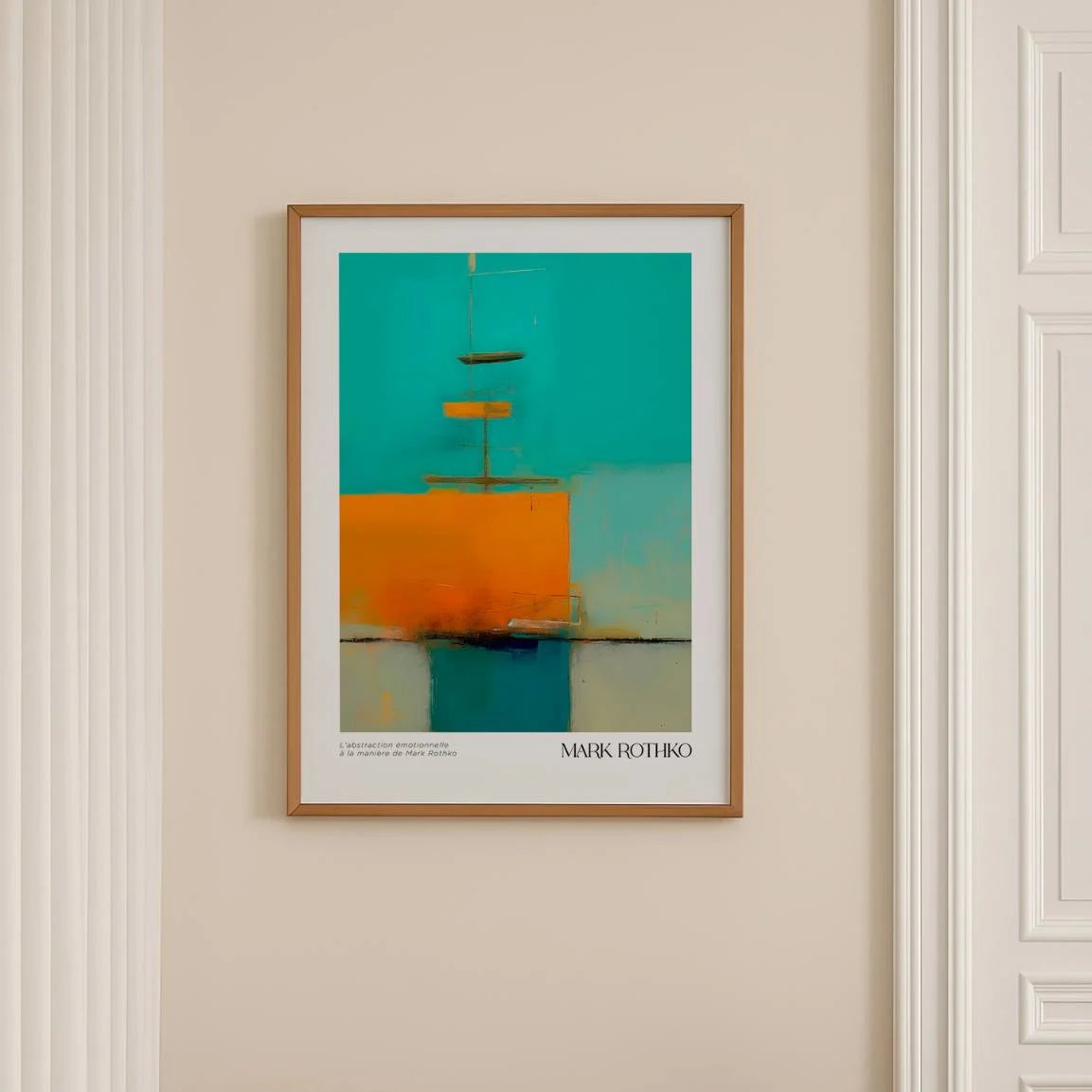 Rothko Póster Potente