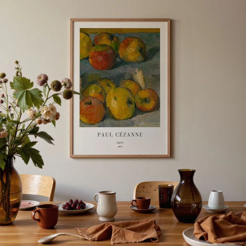 Paul Cézanne – Manzanas Póster