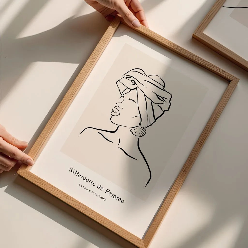 Póster – Mujer con turbante