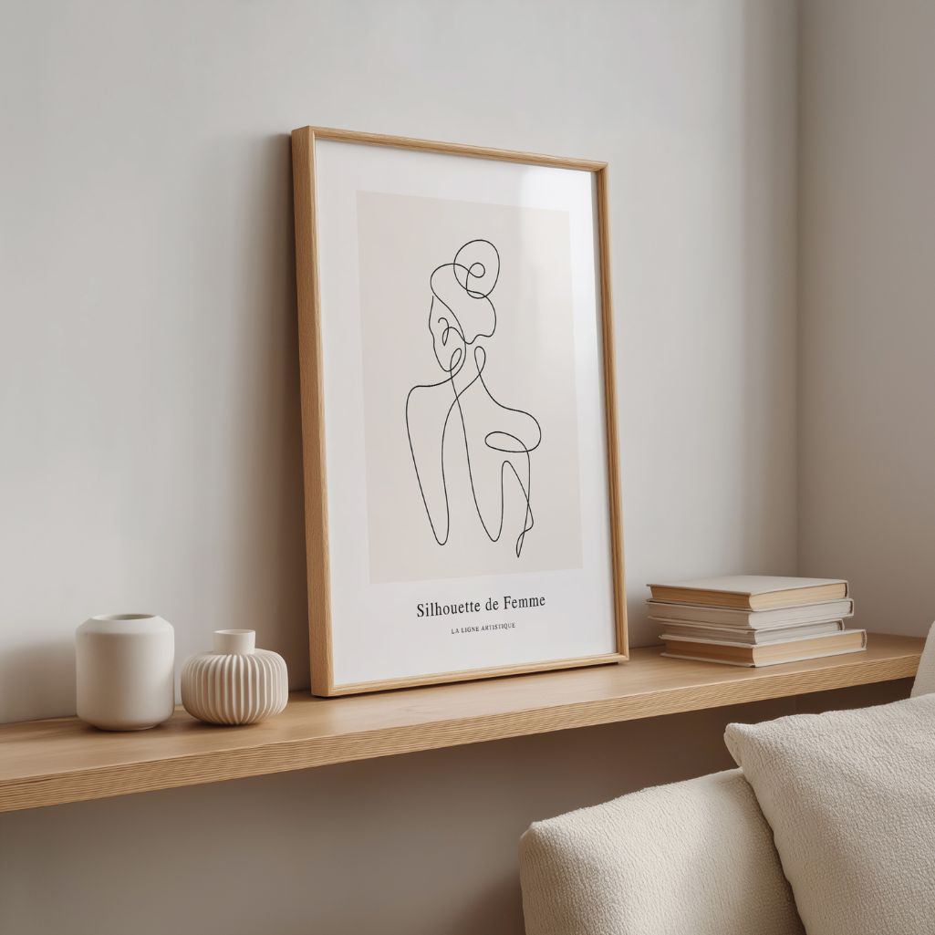 Póster – Mujer sutil