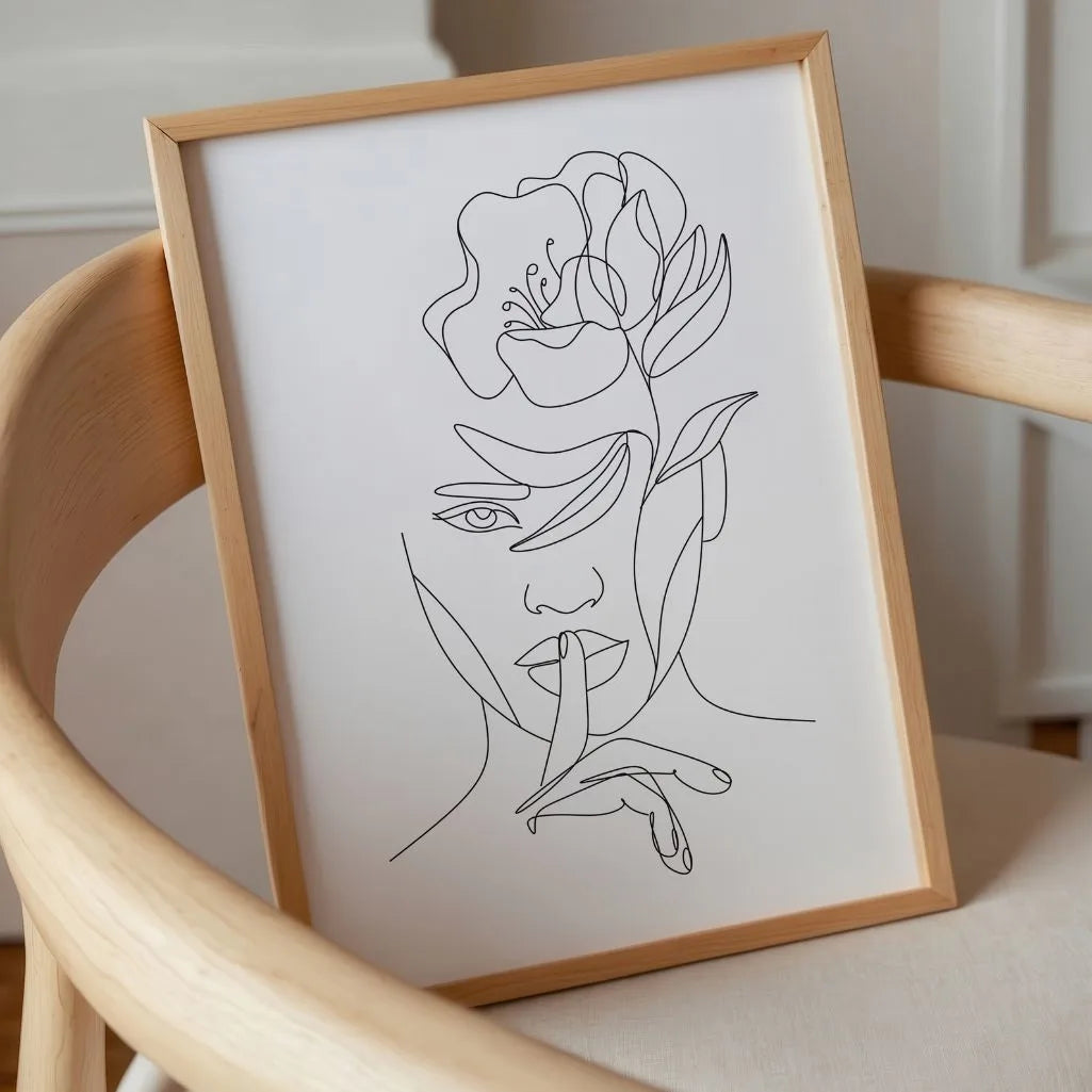 Póster – Secreto floral