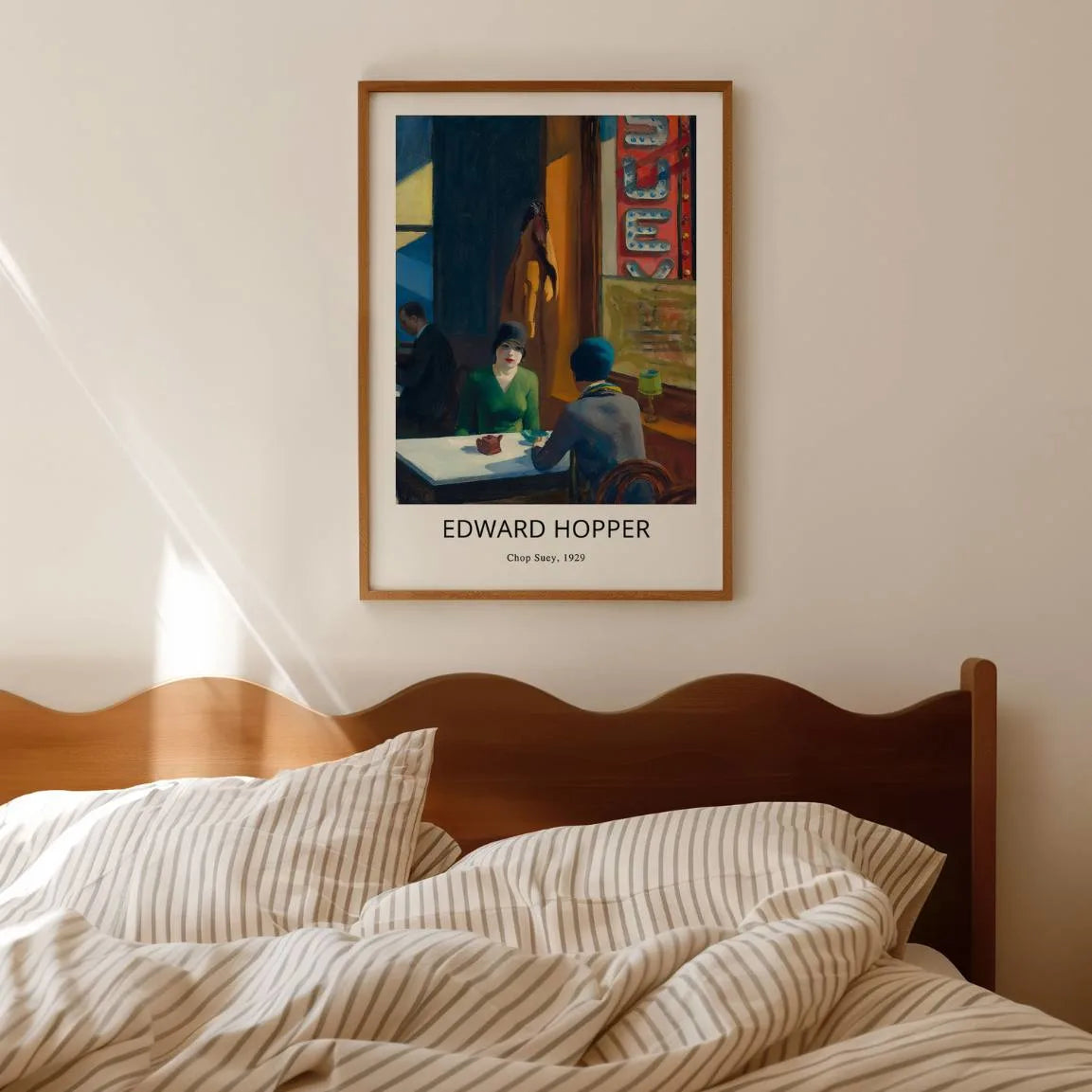 Póster Edward Hopper – Chop Suey