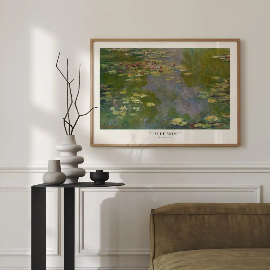 Claude Monet – Nenúfares Póster