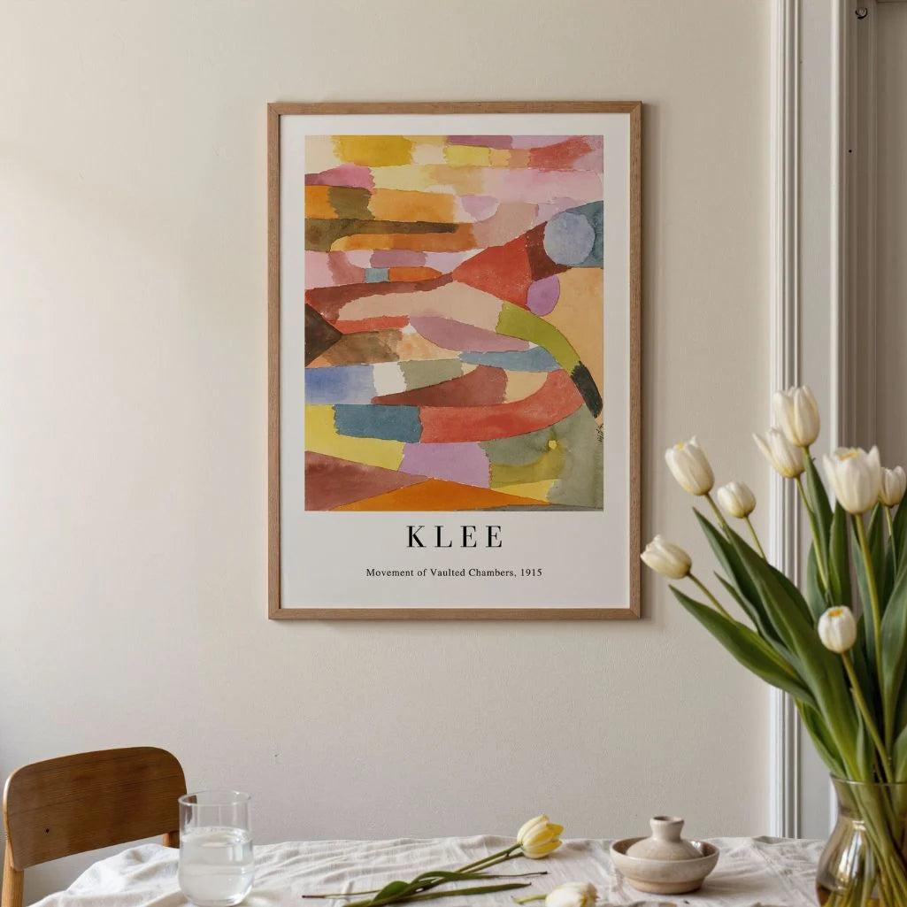 Paul Klee Póster – Arquitectura abstracta