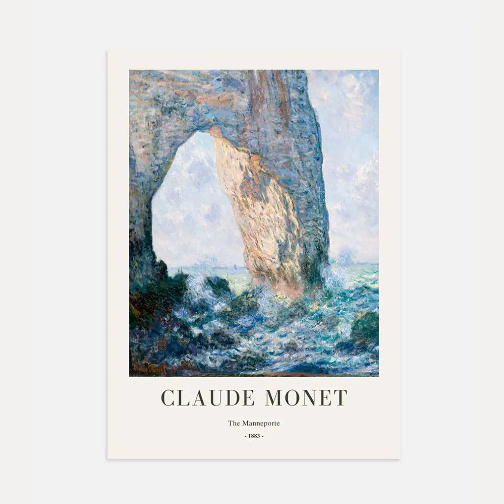 Póster Claude Monet – La Manneporte