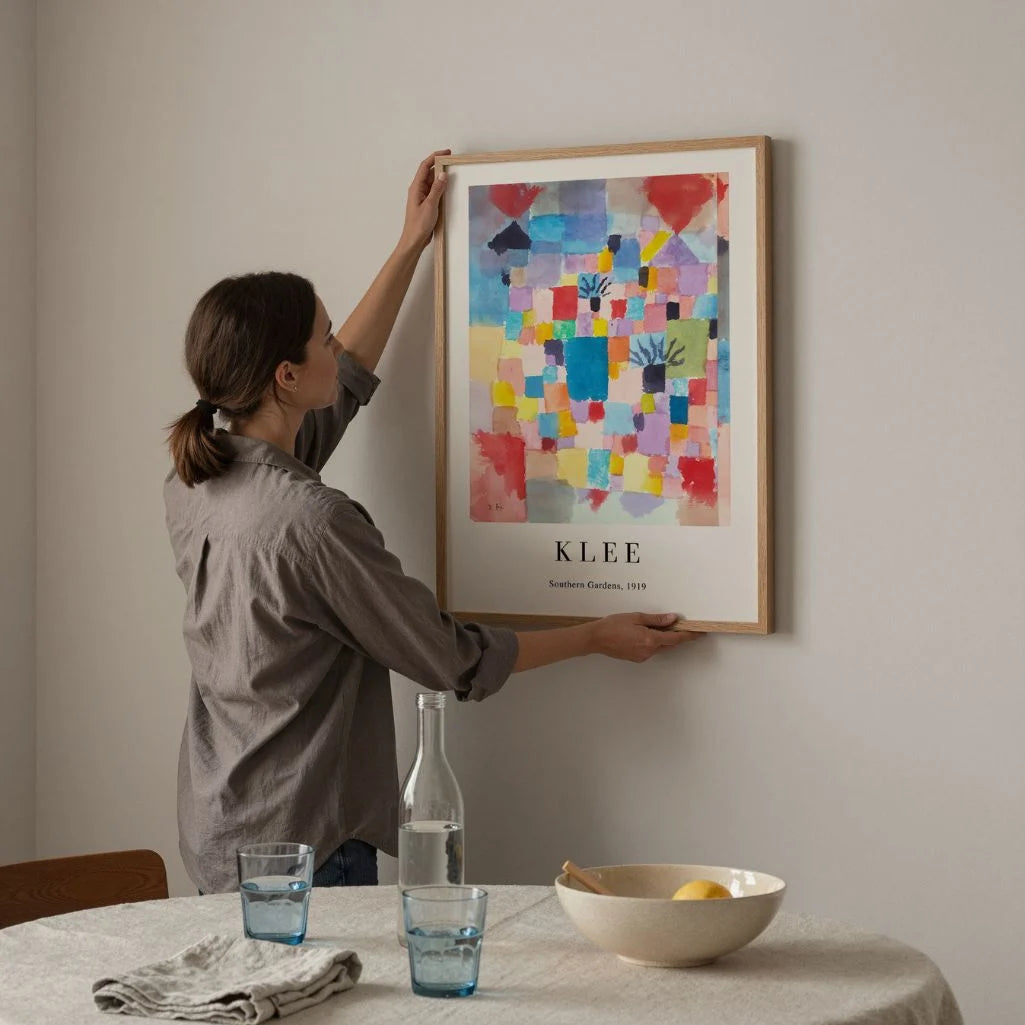 Paul Klee Póster – Jardines del Sur