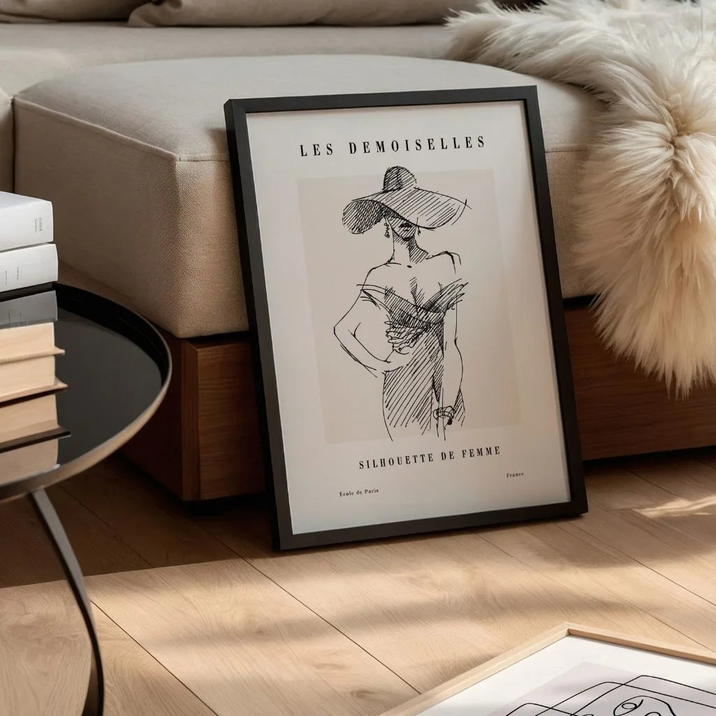 Póster – Mujer con sombrero