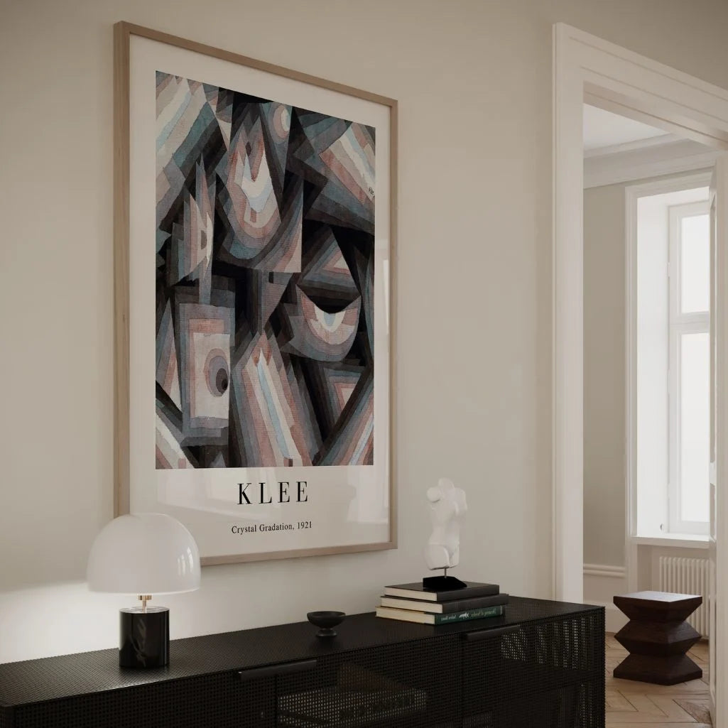 Paul Klee Póster – Gradación cristalina
