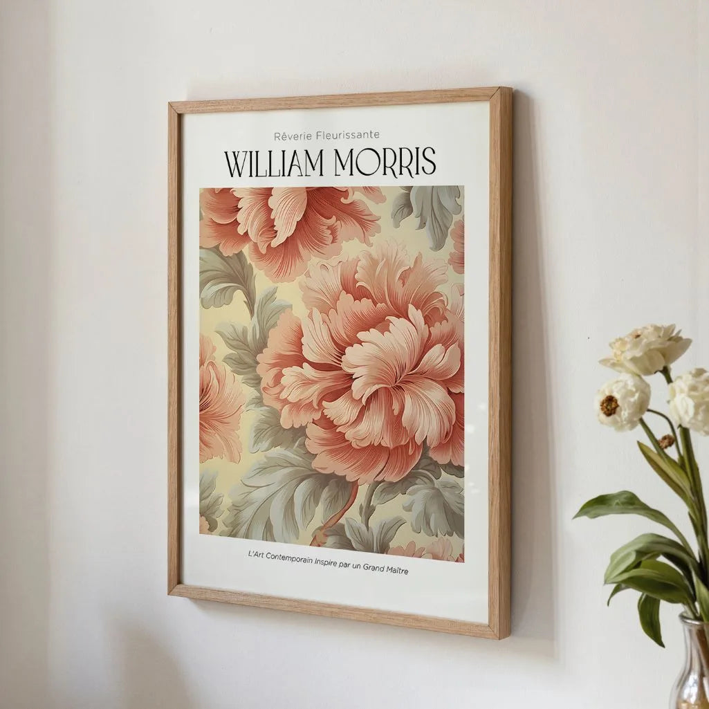 Póster – Flores Melocotón