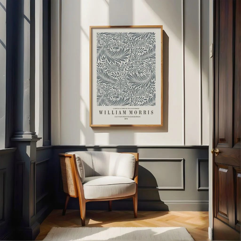 Póster – Larkspur Gris