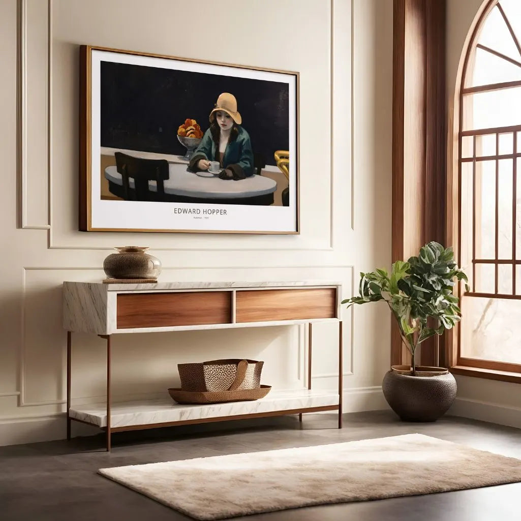 Póster Edward Hopper – Autómata