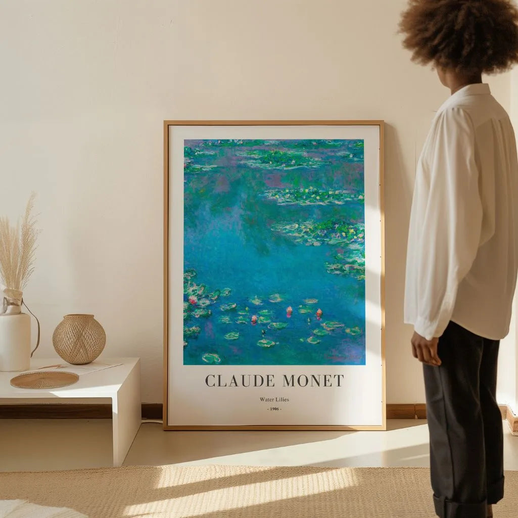 Póster Claude Monet – Nenúfares
