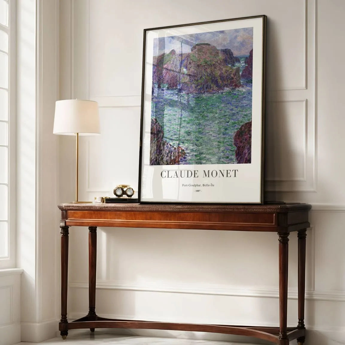 Póster Claude Monet – Port-Goulphar, Belle-Île