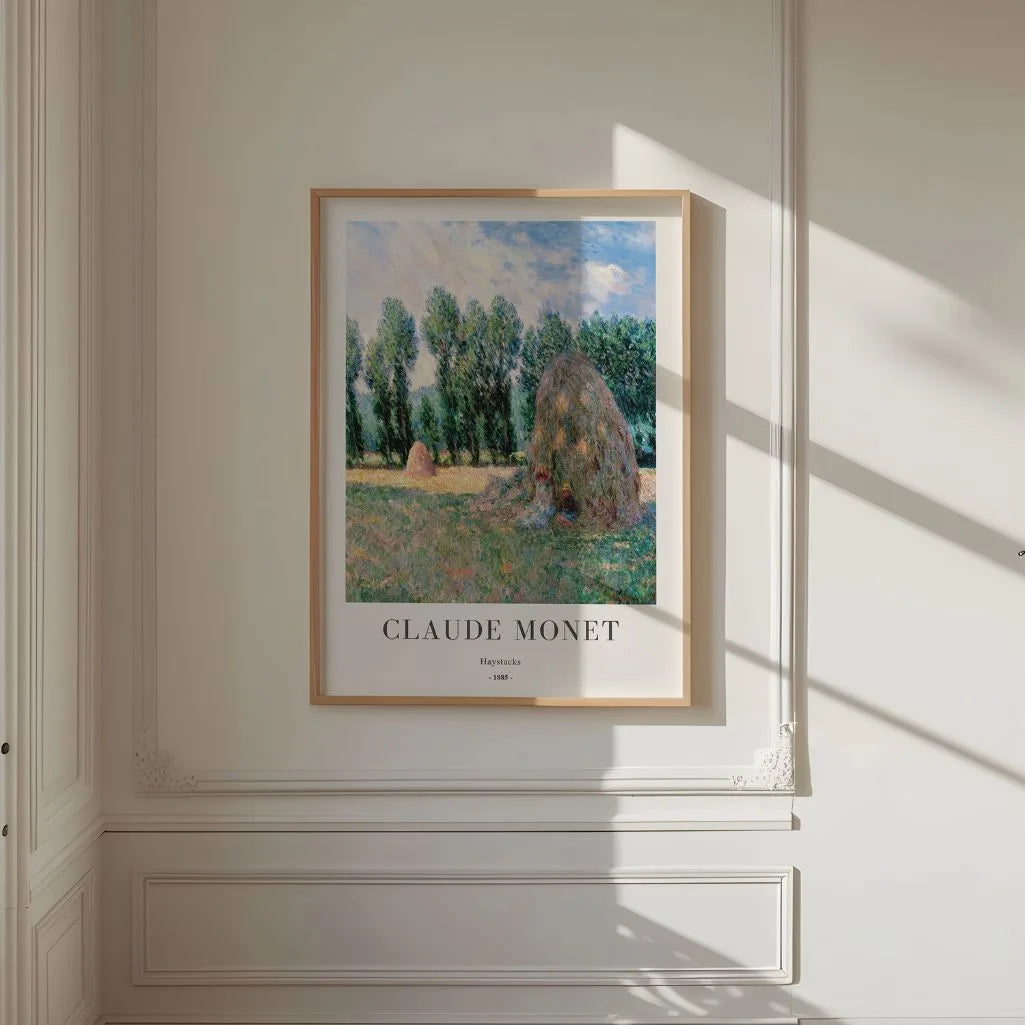 Claude Monet – Almiares Póster