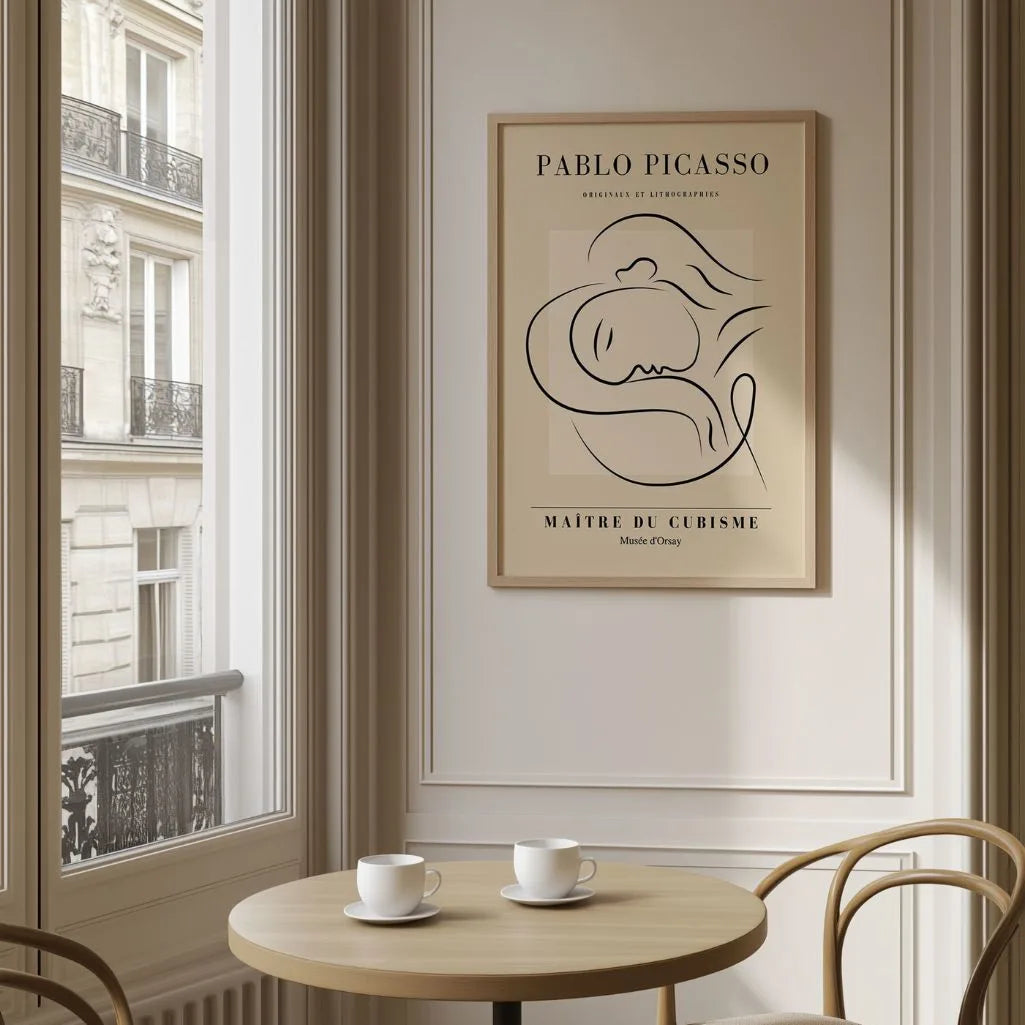 Póster inspirado en Pablo Picasso – Amor maternal