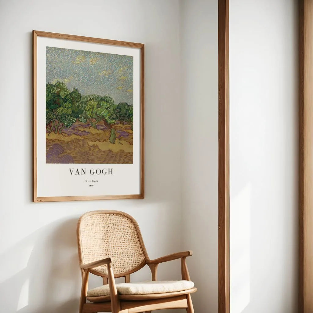 Póster Vincent van Gogh – Olivos