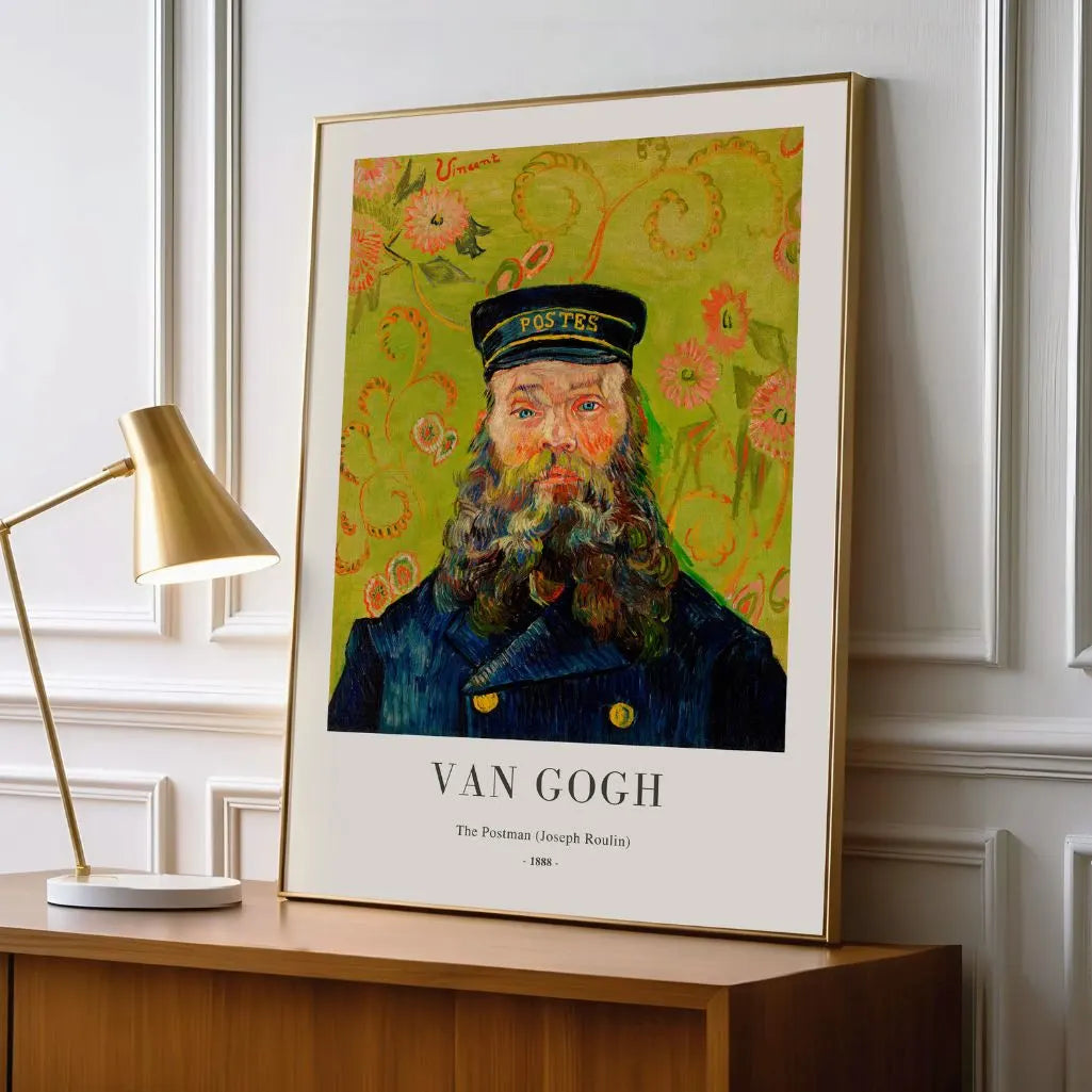 Vincent van Gogh – El cartero Joseph Roulin Póster