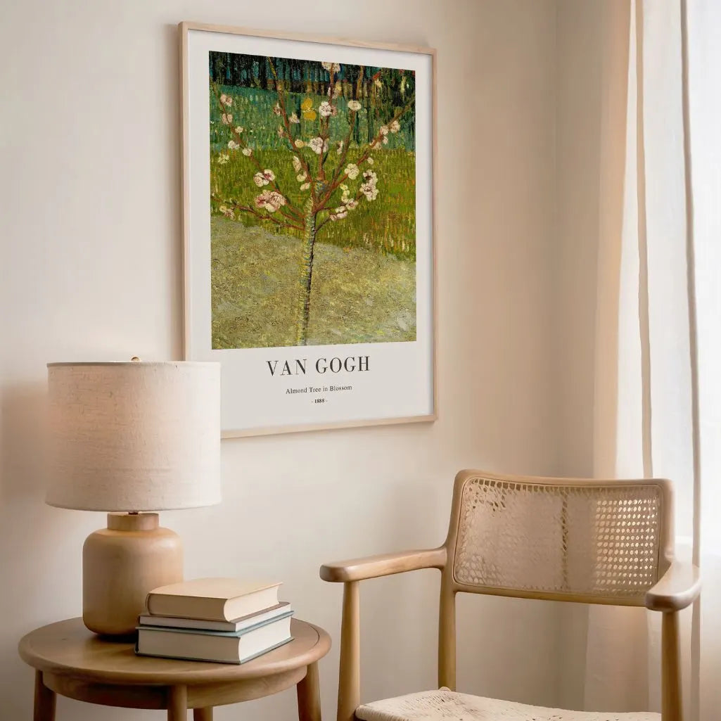 Póster Vincent van Gogh – Almendro en flor