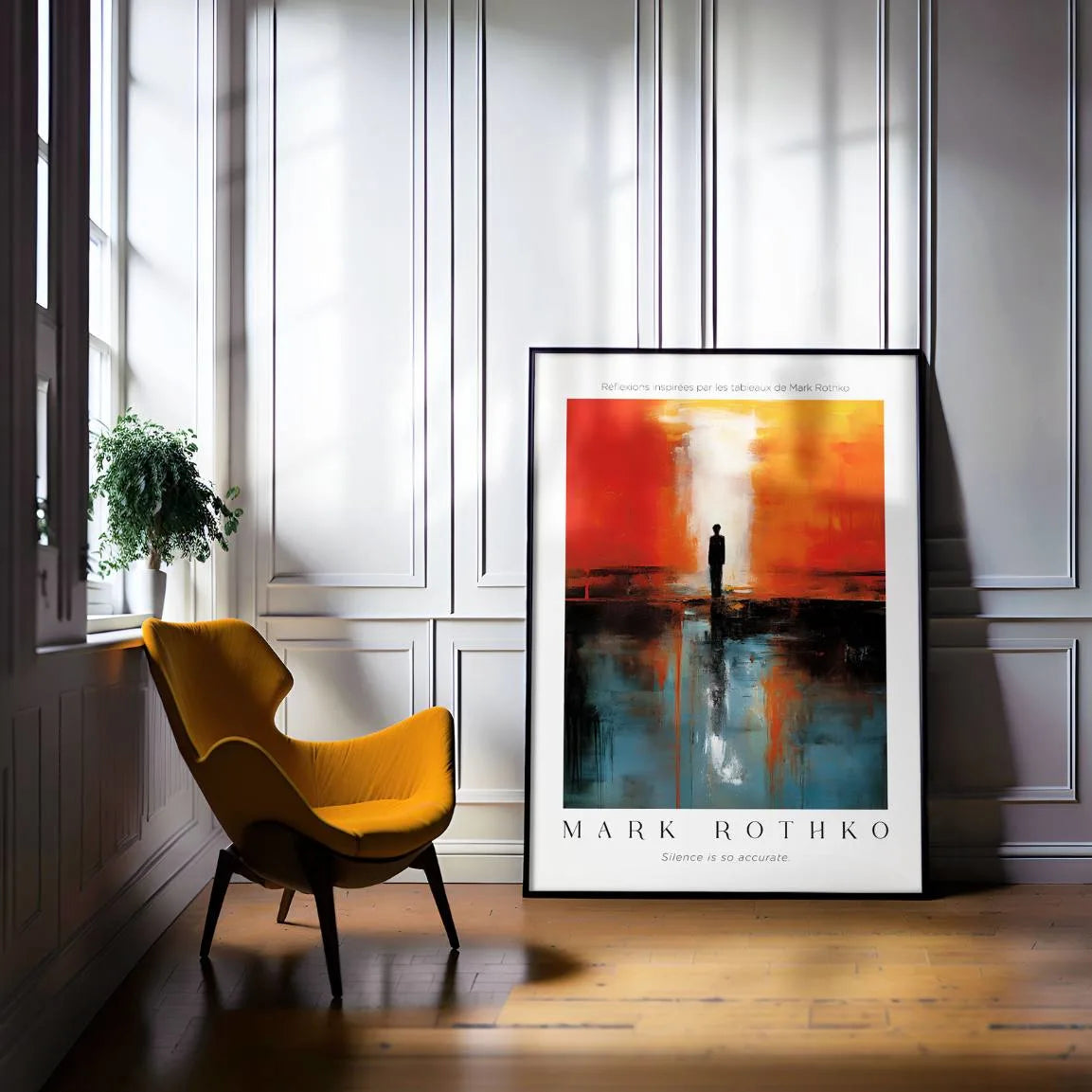 Rothko Póster Silencio